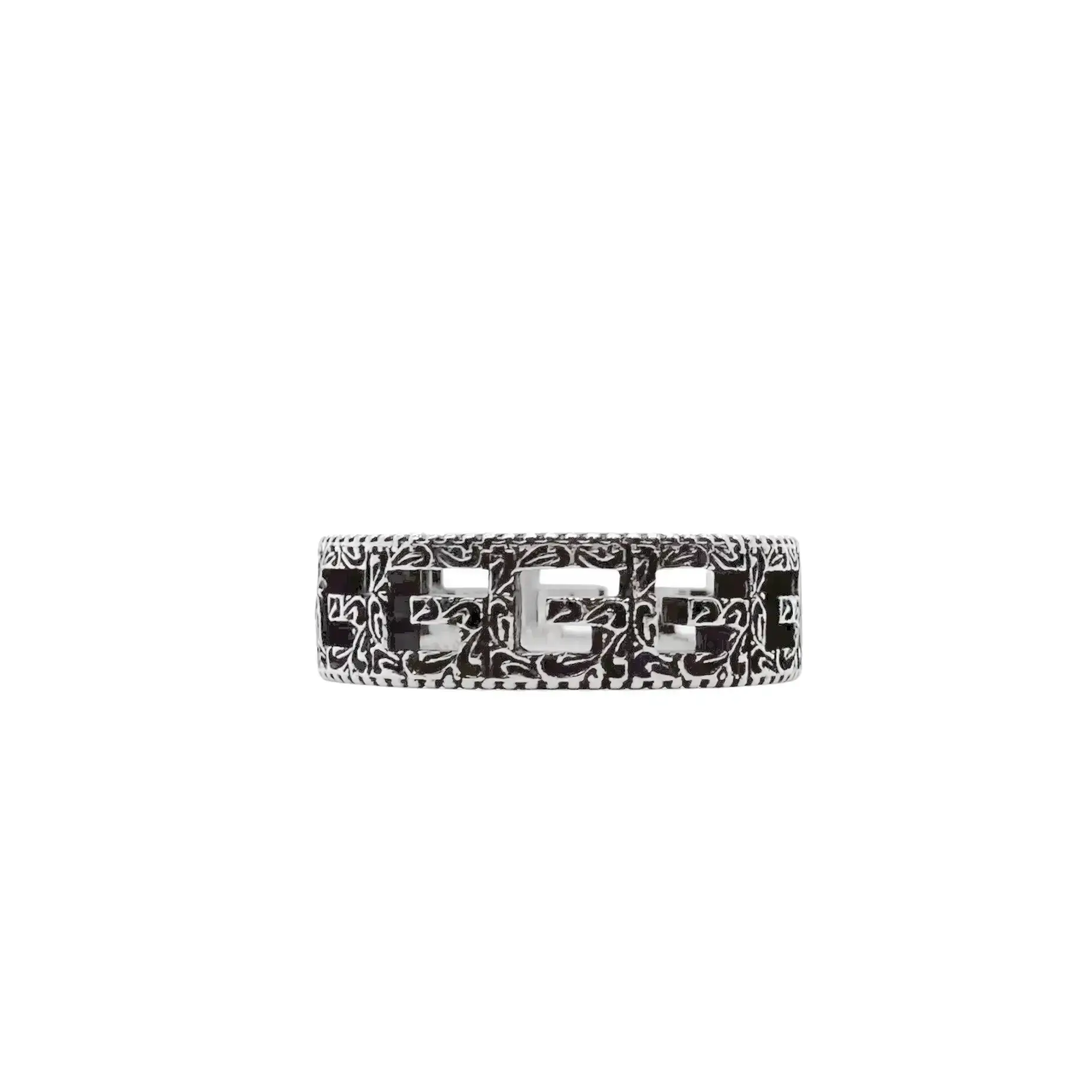 Gucci Square G Wide Ring