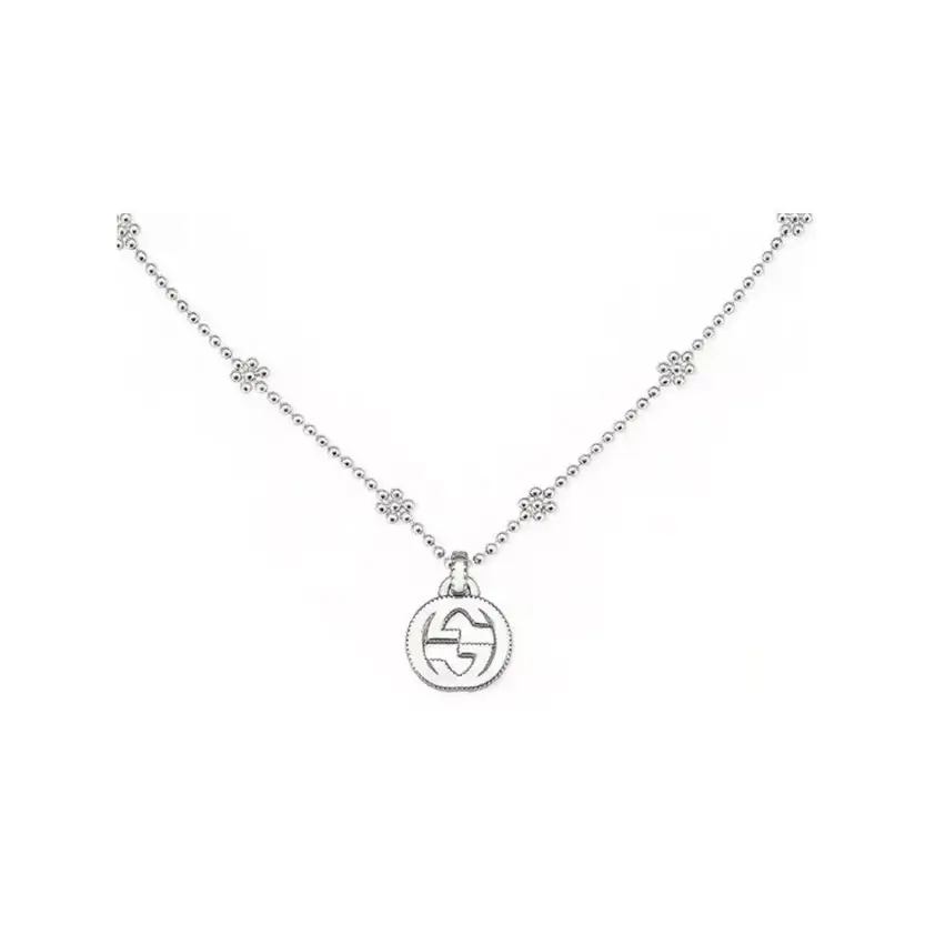 Gucci Interlocking Pendant Necklace