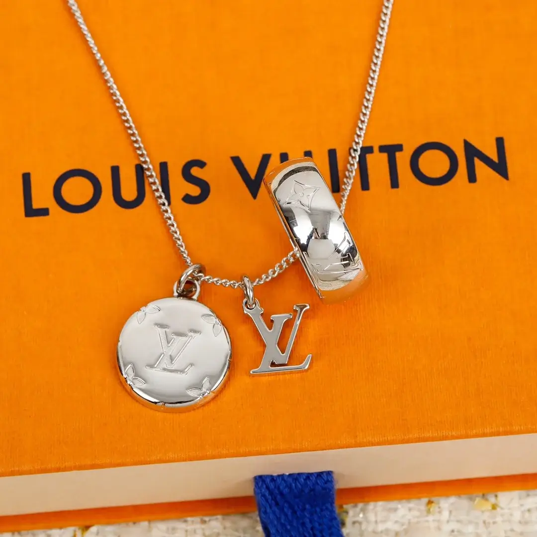 Louis Vuitton Monogram Charms Necklace