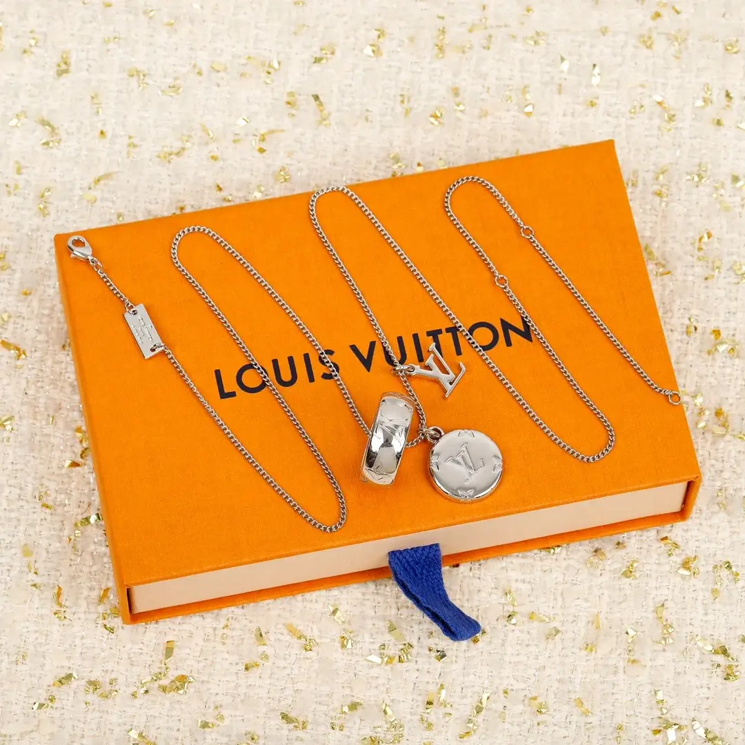 Louis Vuitton Monogram Charms Necklace