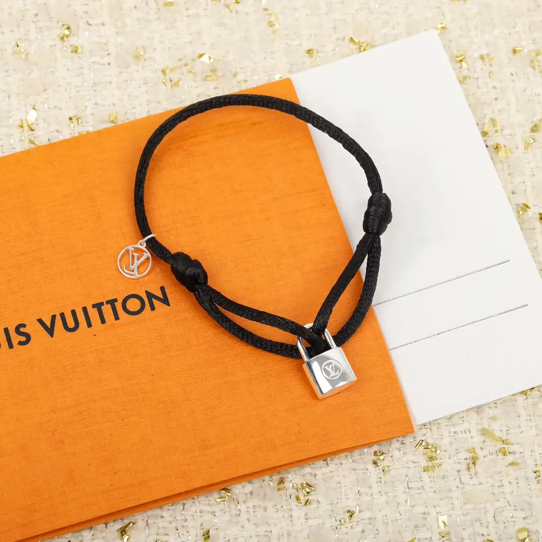 Louis Vuitton Silver Lockit Bracelet / Louis Vuitton Unicef Bracelet