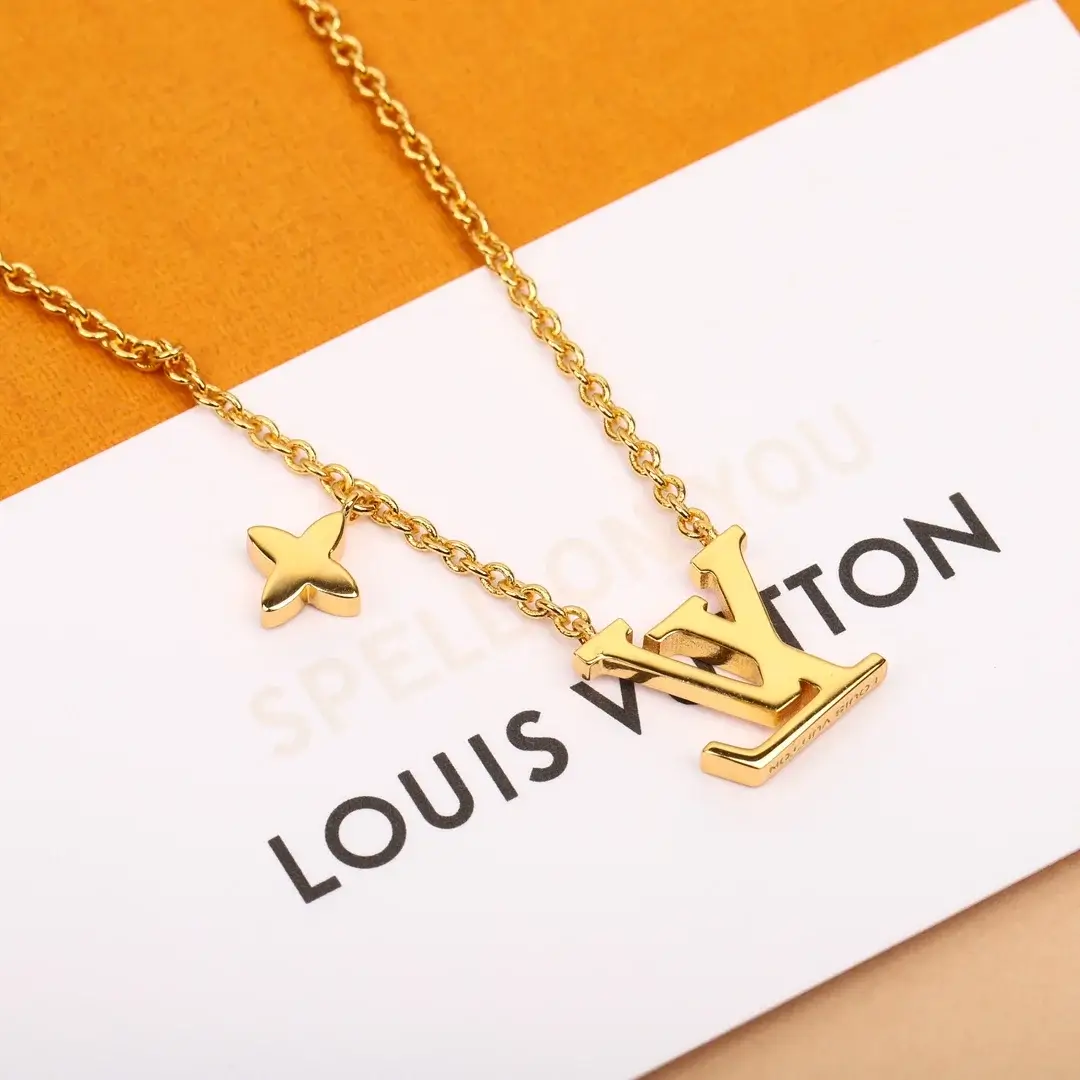 LV Iconic Enamel Necklace 13384368152476665