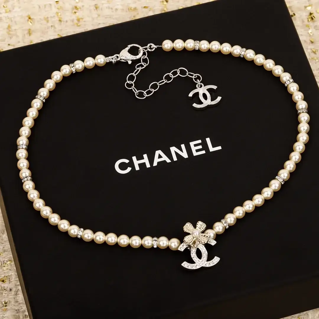 Chanel Necklace Pearl Chain 13386004533508400