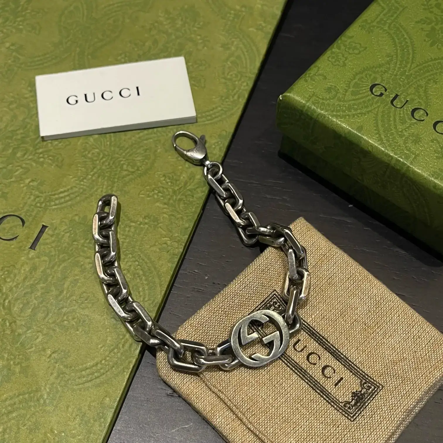 Gucci Interlocking Bracelet
