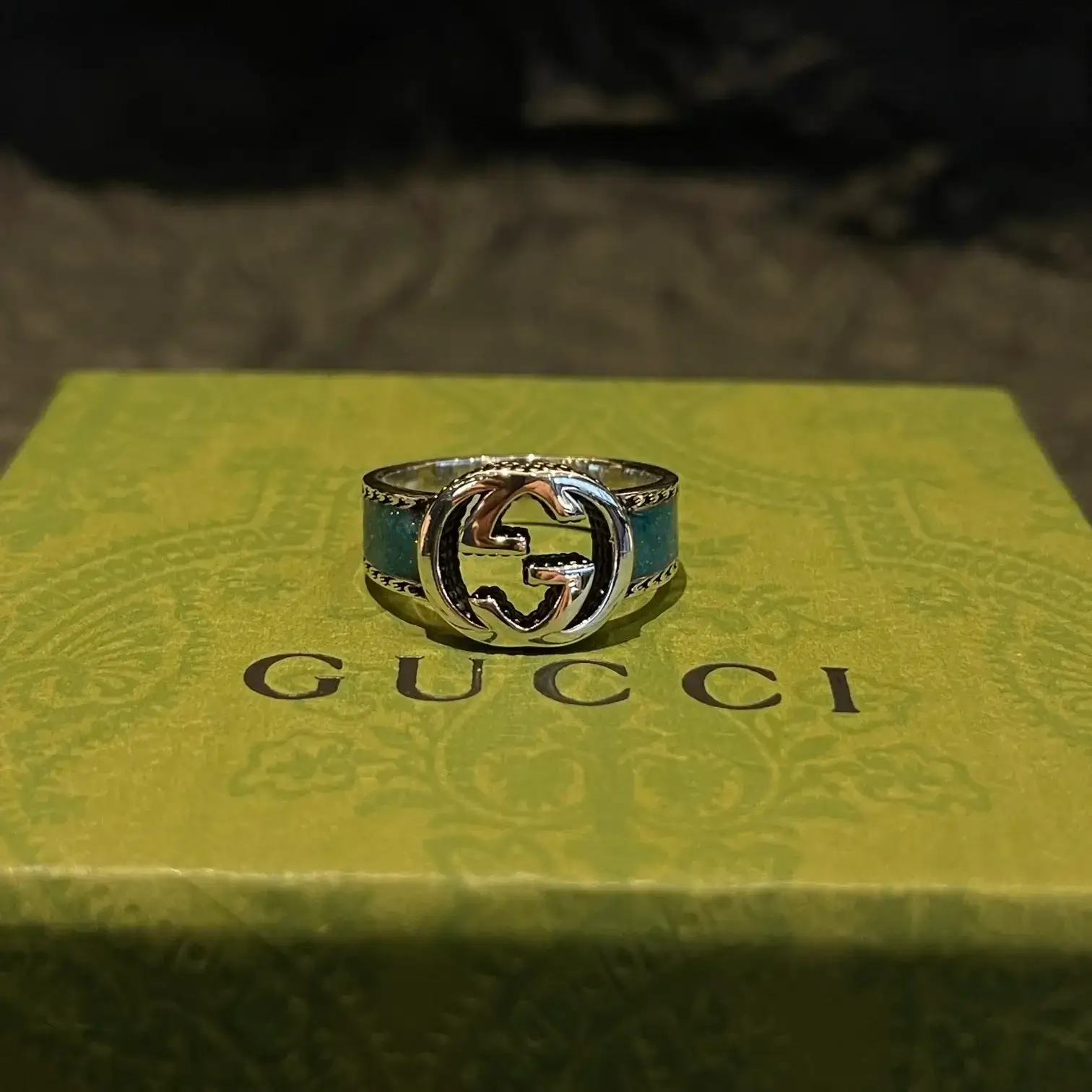 Epilogue Interlocking G Ring Gucci