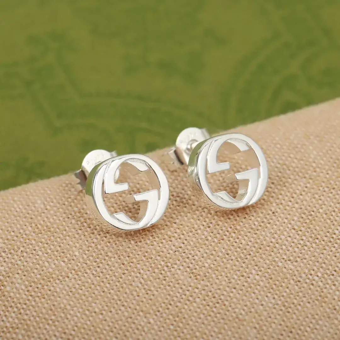 Interlocking Gucci Studs Earrings