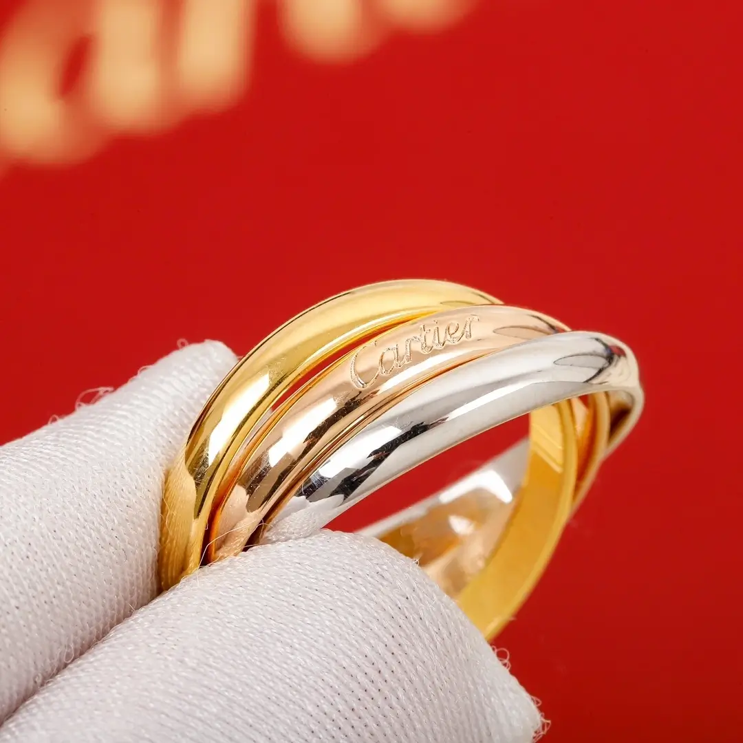 Trinity Cartier Ring (White-gold, yellow-gold, rose-gold)