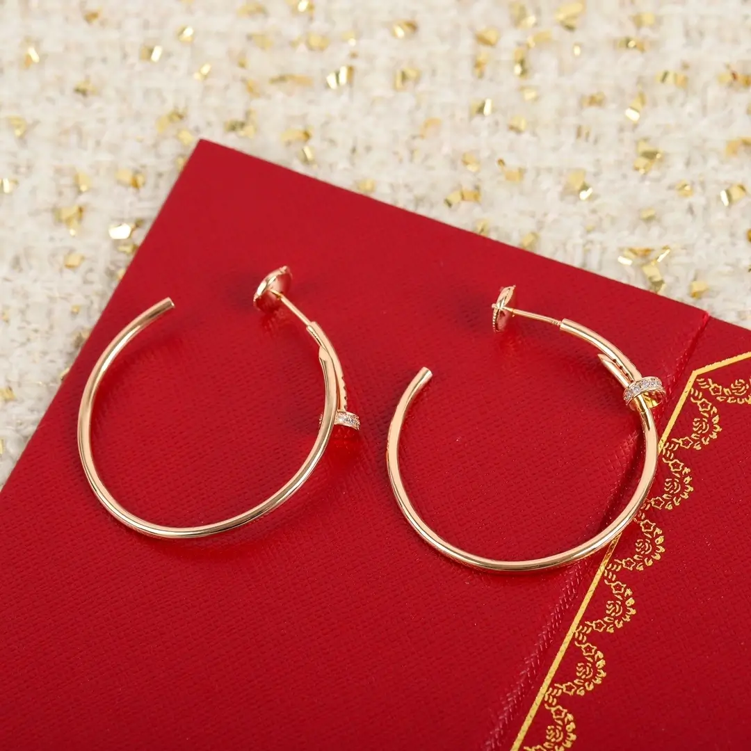 Cartier Earring Juste Un Clou Hoop - Modern Luxury Statement