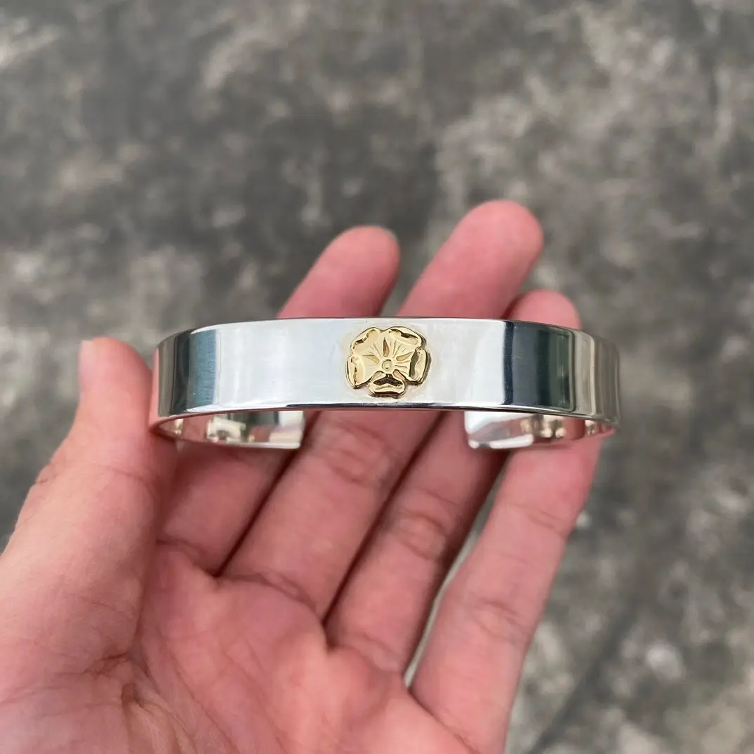 Rose Goro's Bracelet - Tokyo Crafted Cuff Bangle