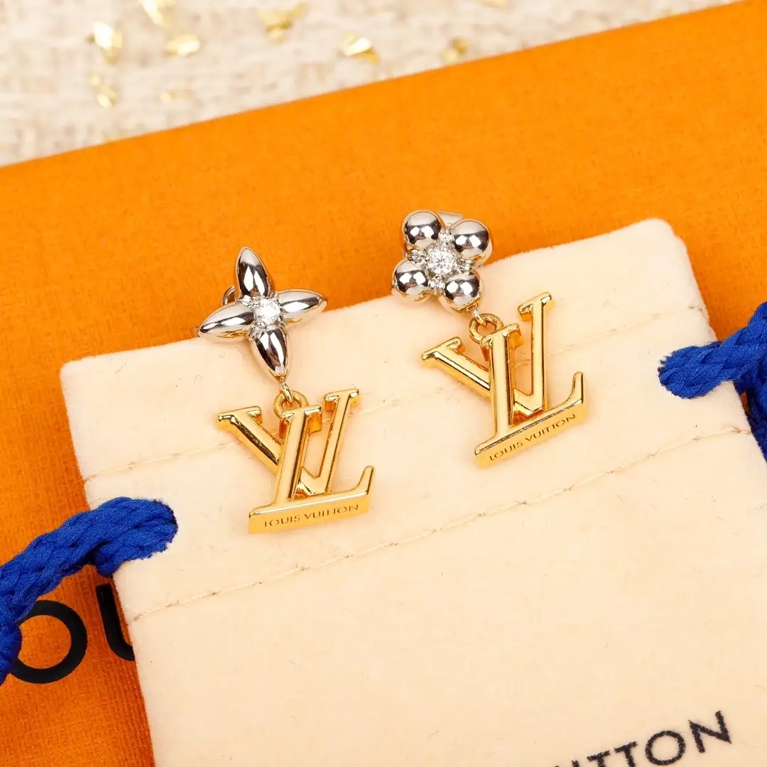 Louis Vuitton Flower Earrings - Timeless Designer Elegance