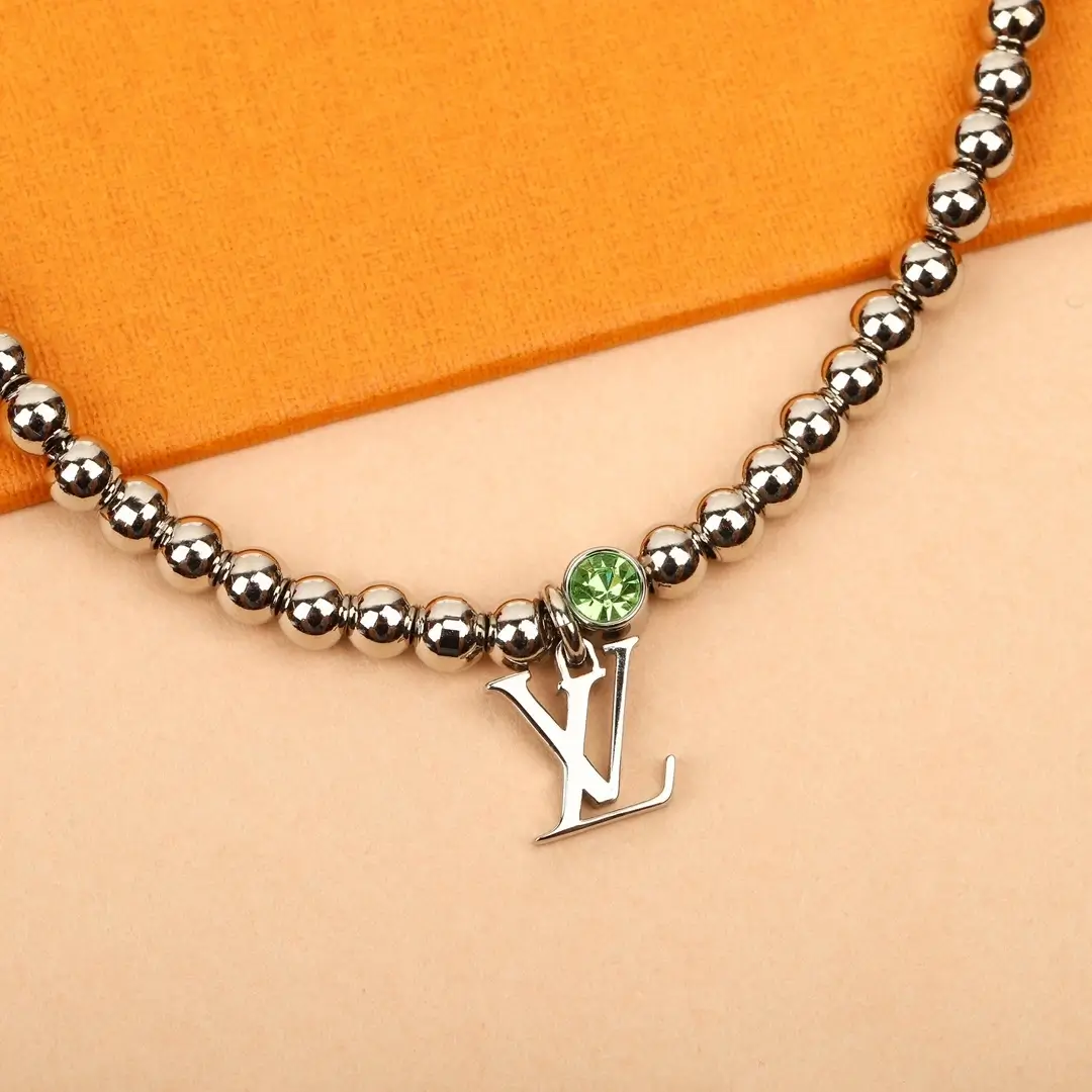 Louis Vuitton LV Letter Necklace - High Fashion Layer