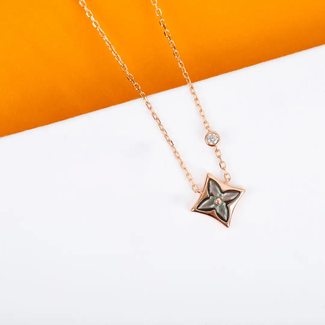 Louis Vuitton Color Blossom Necklace - Elegant Classic