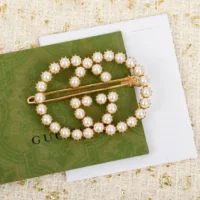 Interlocking G Pearl Gucci Barrettes - Eternal Elegance